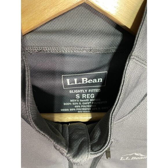 L.L. Bean1/4 Zip Athletic Jacket Men's S Regular - Picture 2 of 3